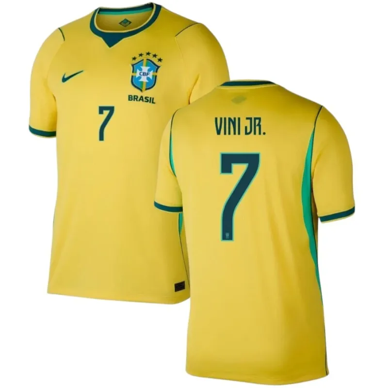 Brasilien VINI JR 2026/27 Heimtrikot Gelb