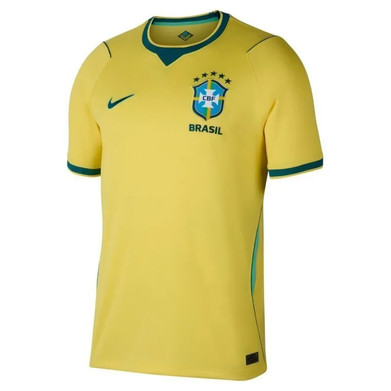 Brasil 2026/27 conjunto camiseta local niño amarillo