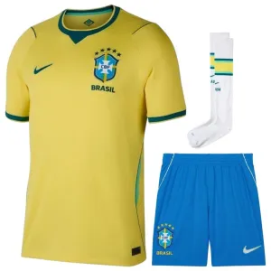 Brasile 2026/27 set maglia casa bambino giallo