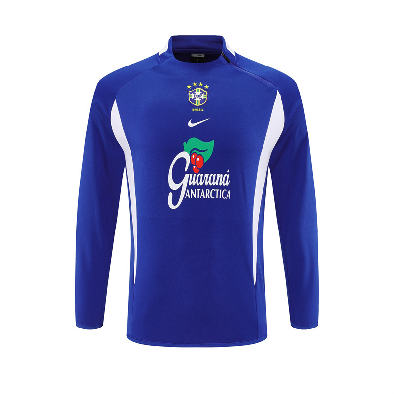 Brasil 2002 Ropa Deportiva Vintage Azul