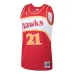 Camiseta Dominique Wilkins Atlanta Hawks Mitchell & Ness 86/87 Retro