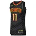 Trae Young, Camiseta de jugador de los Atlanta Hawks - Edición Ícono - Negro