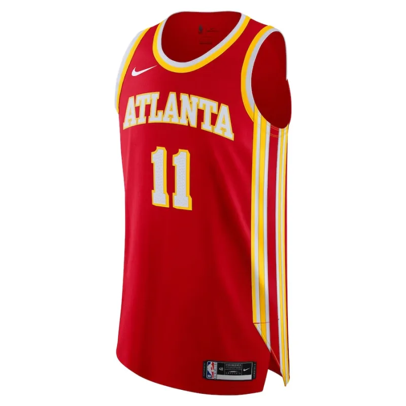 Camiseta Trae Young de los Hawks de Atlanta edición ícono roja