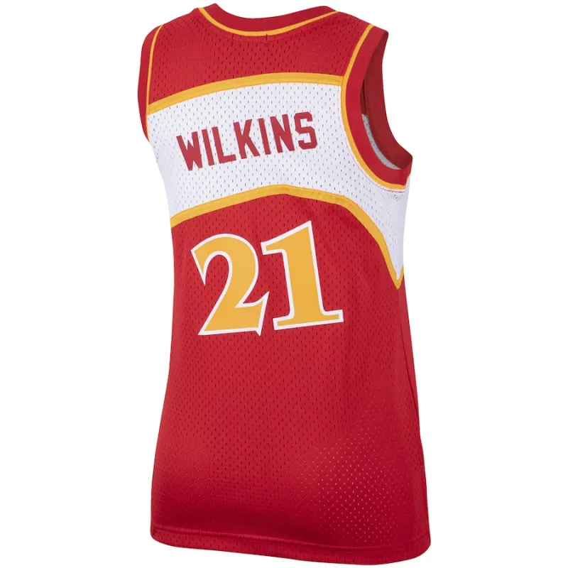 Maillot Dominique Wilkins Atlanta Hawks Mitchell & Ness HWC Femme