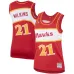 Maillot Dominique Wilkins Atlanta Hawks Mitchell & Ness HWC Femme