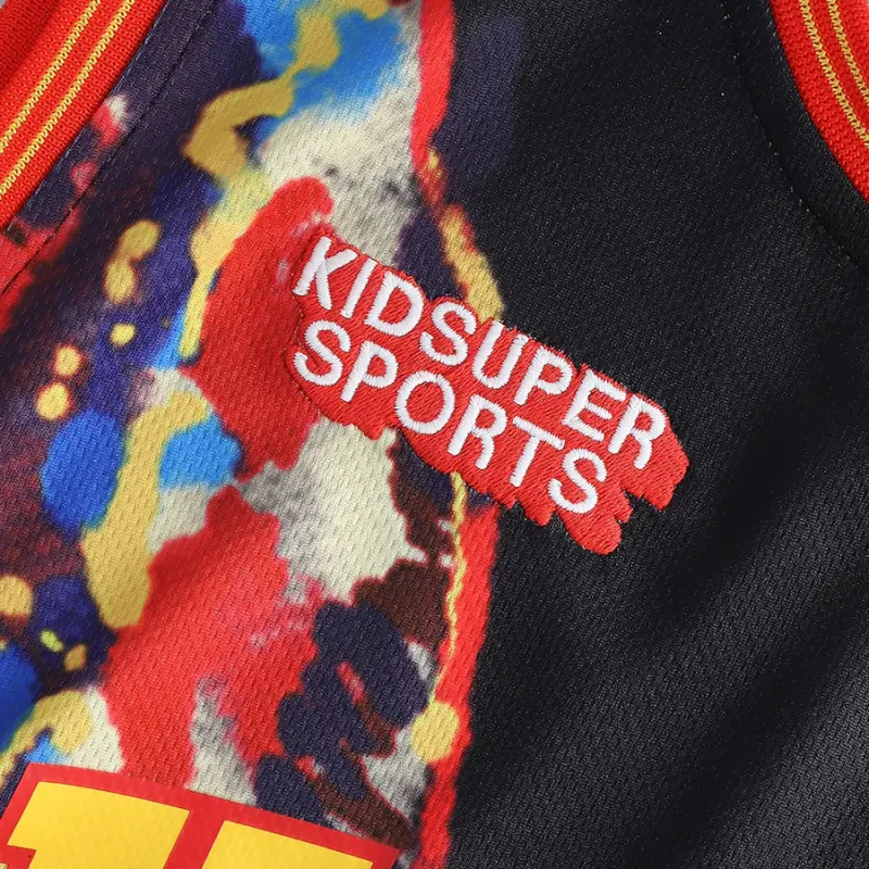 Atlanta Hawks NBA und KidSuper Studios Unisex Heimat-Trikot - Rot