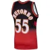 Atlanta Hawks Maillot Swingman Dikembe Mutombo - Noir/Rouge