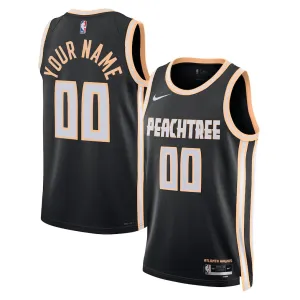 Atlanta Hawks 2025/26 Maglia Swingman Unisex - Edizione Città - Nero