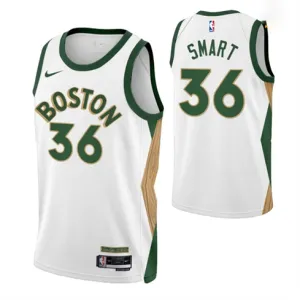 Marcus Smart, Boston Celtics 2023/24 - Édition Ville, Blanc