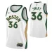 Boston Celtics Marcus Smart 2023/24 City Edition maglia bianca
