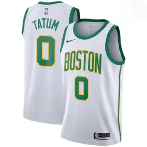 Jayson Tatum, Boston Celtics 2018/19 - Édition Ville, Blanc