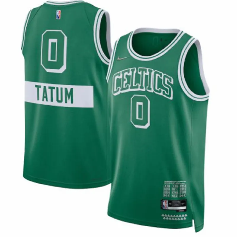 Jayson Tatum, Boston Celtics 2021/22 - Édition Ville, Vert