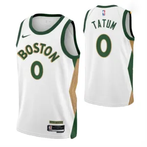 Jayson Tatum, Boston Celtics 2023/24 - Édition Ville, Blanc