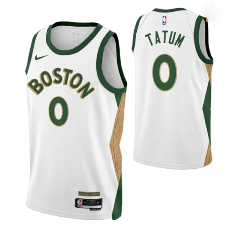 Jayson Tatum, Boston Celtics 2023/24 - Édition Ville, Blanc