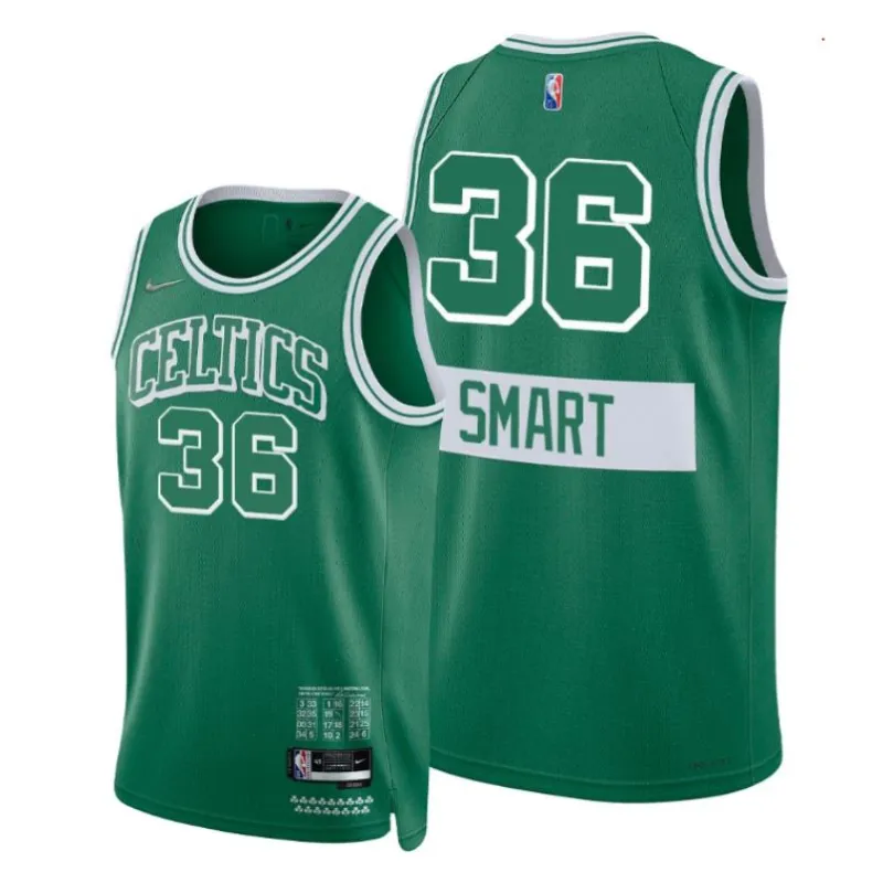 Marcus Smart, Boston Celtics 2021/22 - City Edition, Grün