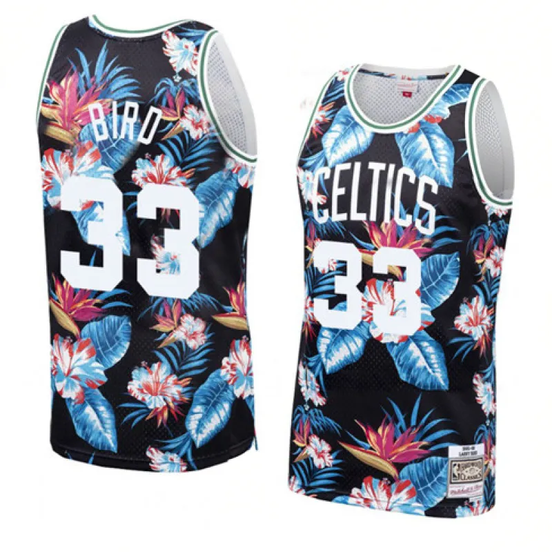 Larry Bird, Boston Celtics, Mitchell & Ness Blumen-Pack