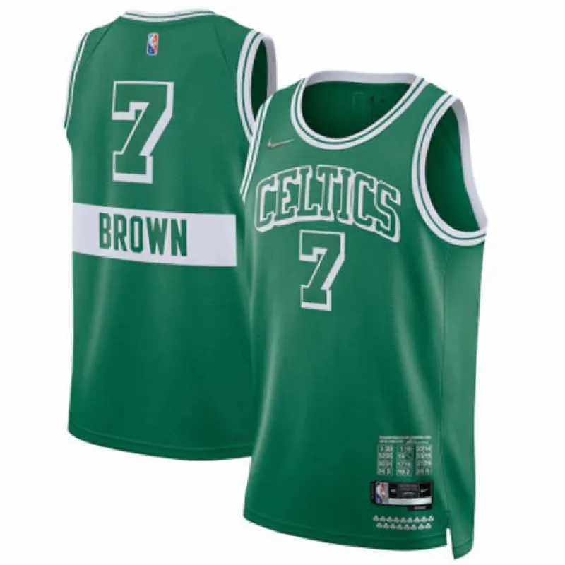 Jaylen Brown, Boston Celtics 2021/22 - Édition Ville, Vert