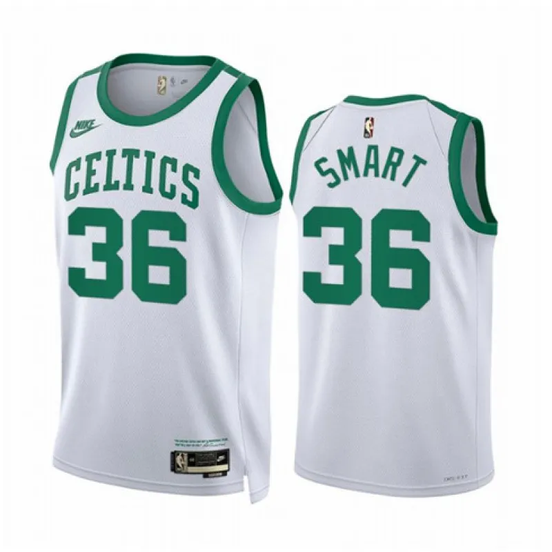 Marcus Smart, Boston Celtics 2021/22 - Classico, Bianco
