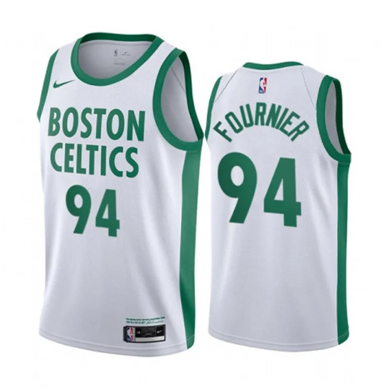 Evan Fournier, Boston Celtics 2020/21 - City-Edition, Weiß