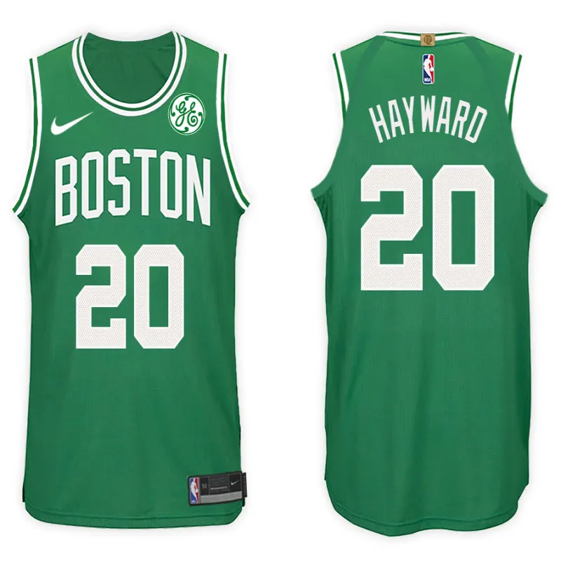 Gordon Hayward Boston Celtics Green Jersey