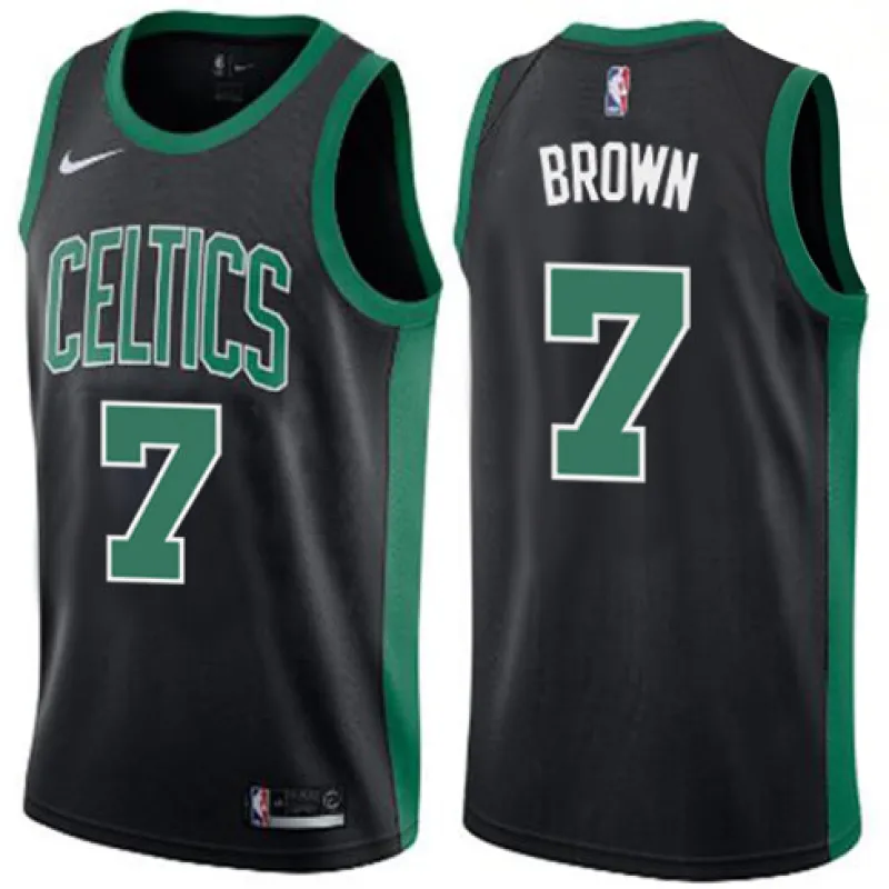 Maillot Jaylen Brown Boston Celtics – Statement Edition Noir