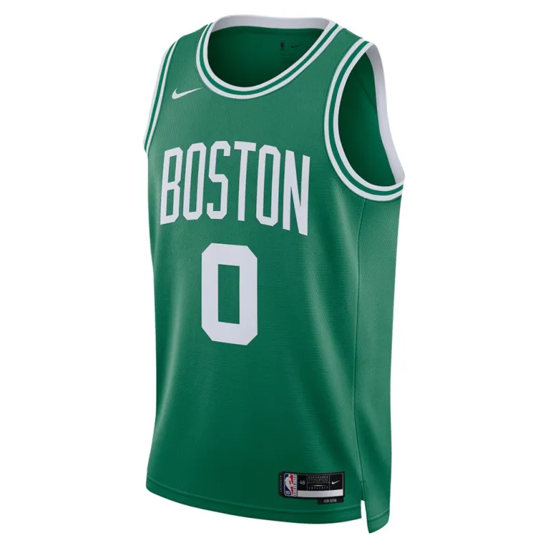 Boston Celtics Jayson Tatum Icon Edition Swingman Trikot grün