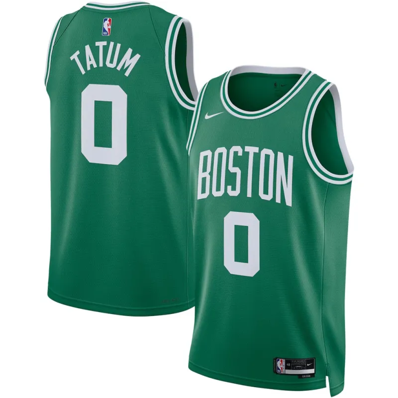 Boston Celtics Jayson Tatum Icon Edition Swingman Trikot grün