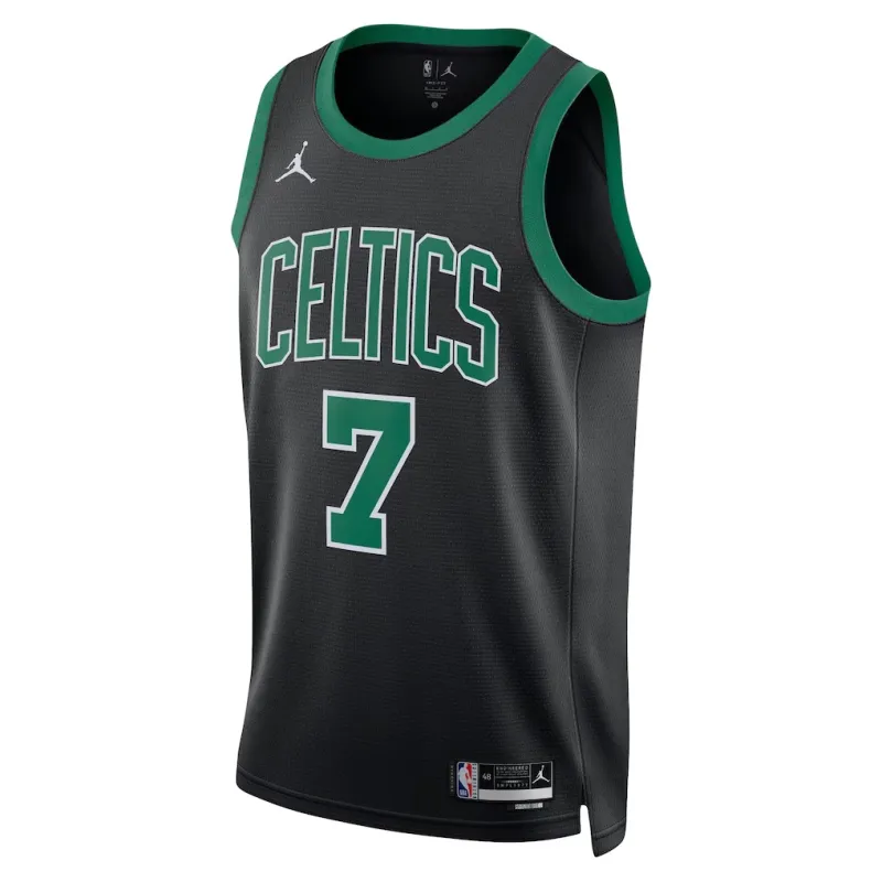 Celtics Maillot Jalen Brown - Édition Personnalisée - Noir