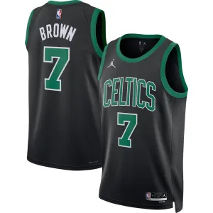 Celtics Maillot Jalen Brown - Édition Personnalisée - Noir
