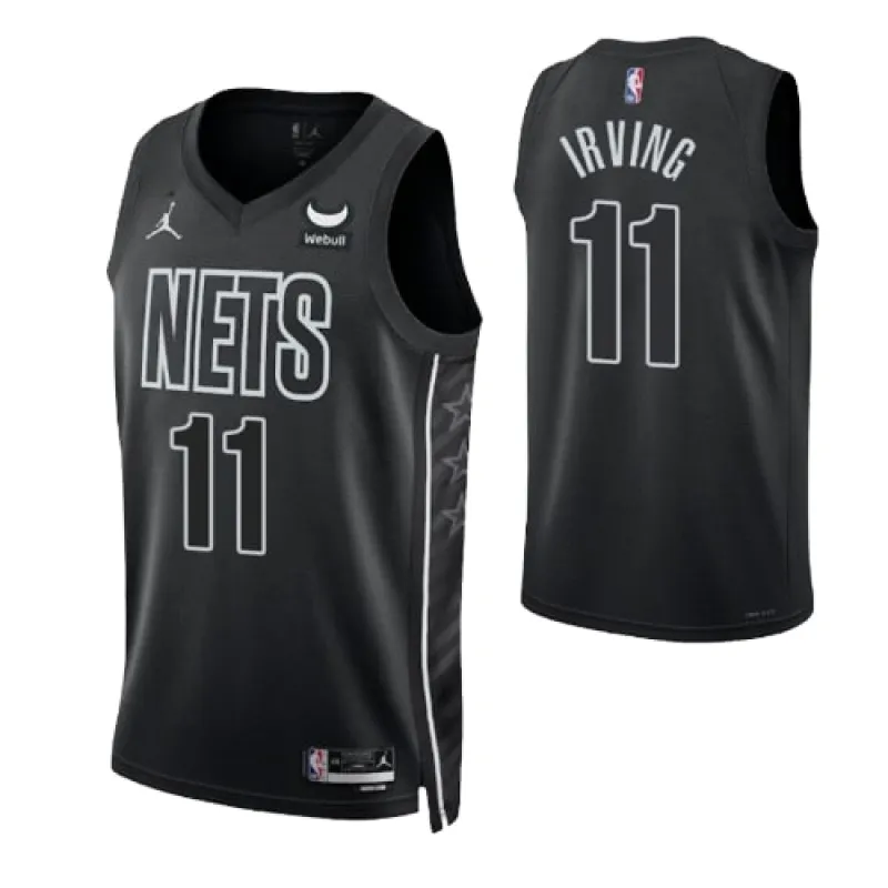 Kyrie Irving, Brooklyn Nets 2022/2023 - Rabatt-Edition, Schwarz