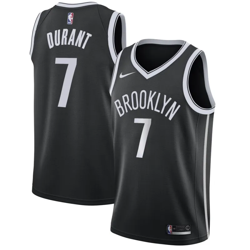 Kevin Durant, de los Brooklyn Nets 2018/2019 - Edición de ícono, Negro