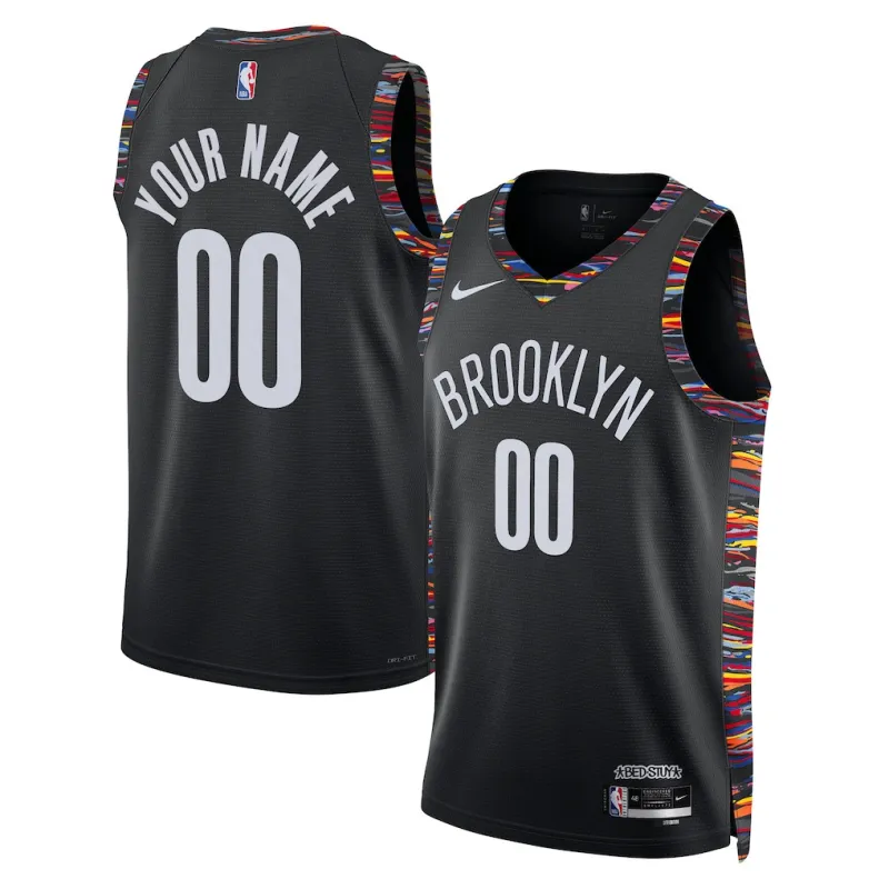 Brooklyn Nets 2025/26 Maillot Unisexe Édition Ville - Noir