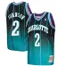 Maillot Larry Johnson Charlotte Hornets 1992/93 Mitchell & Ness Hardwood Classics
