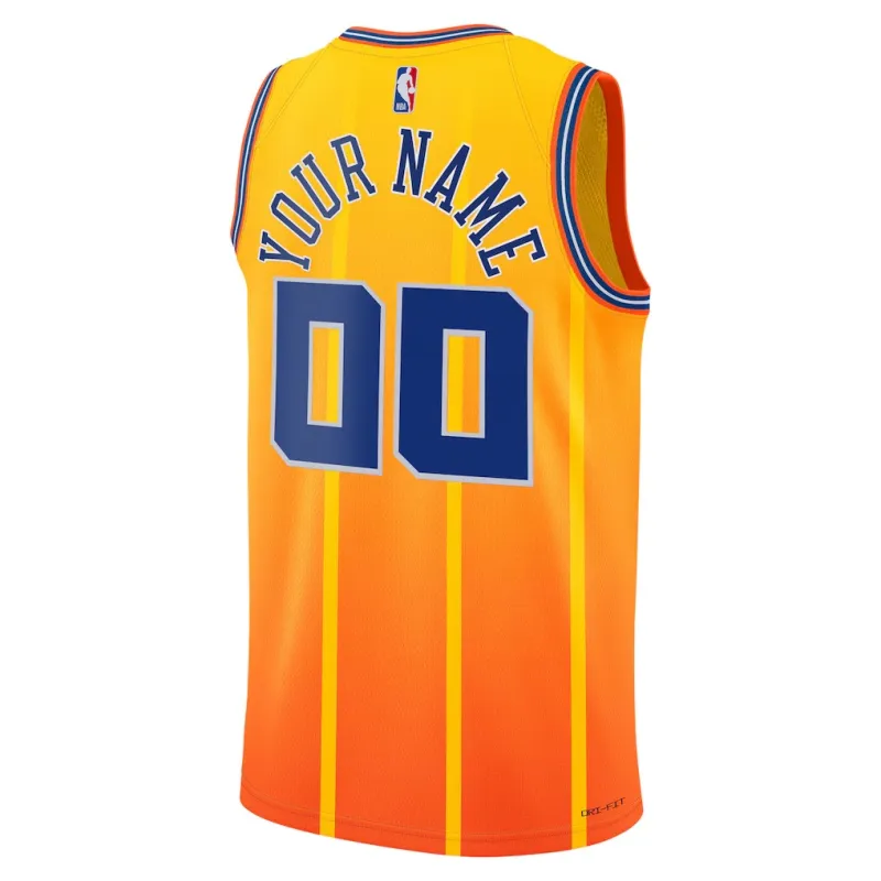 Charlotte Hornets 2025/26 Maillot Swingman Unisexe - Édition Ville - Orange