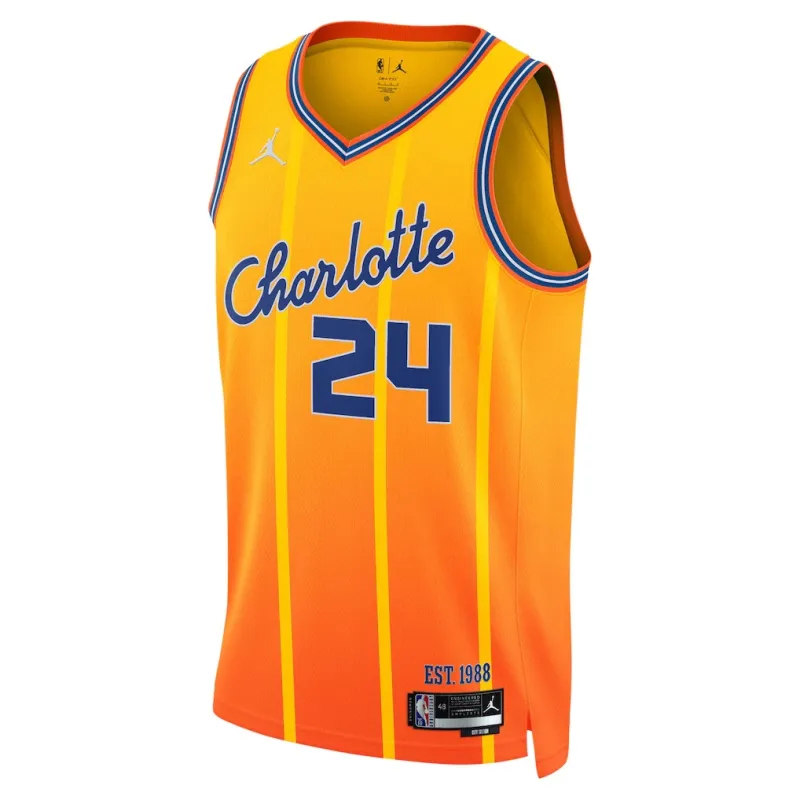 CHA Miller  2025/26 Swingman City Edition Oranges Trikot