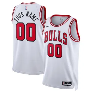 Chicago Bulls Unisex Swingman Angepasstes Jersey - Association Edition - Weiß