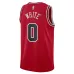 Coby White Chicago Bulls Unisex Swingman-Jersey - Icon Edition - Rot