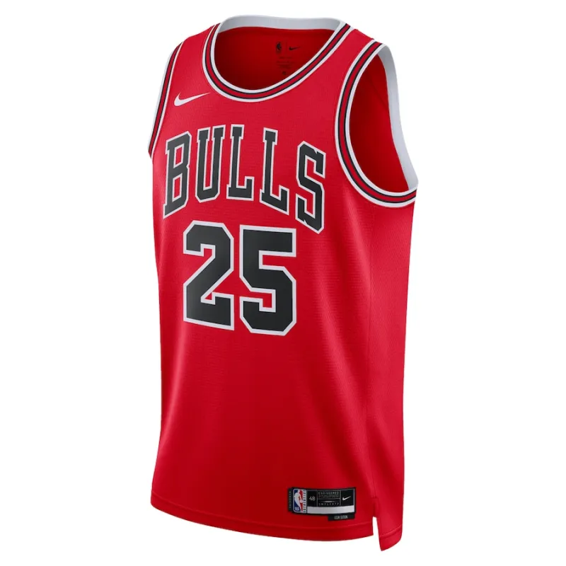 Dalen Terry Chicago Bulls Unisex NBA Draft 2022 1. Runde Icon Edition Trikot