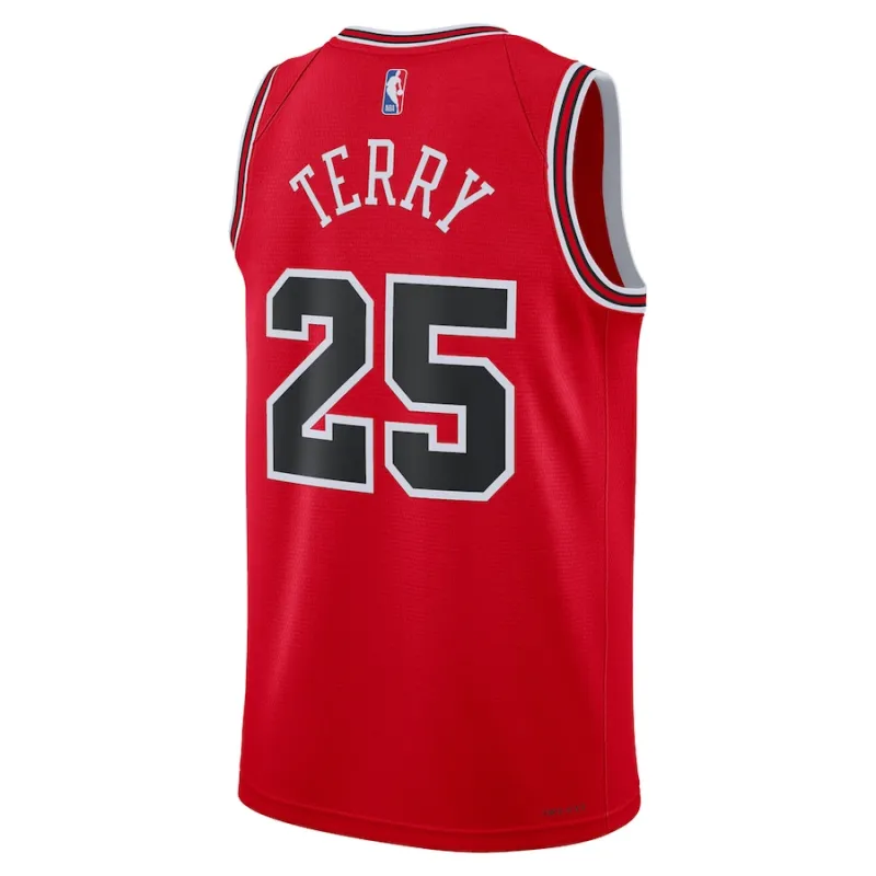 Dalen Terry Chicago Bulls Unisex NBA Draft 2022 1. Runde Icon Edition Trikot