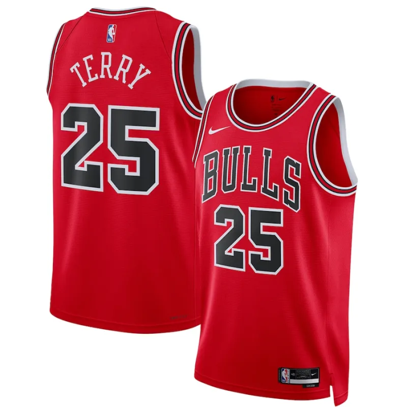 Dalen Terry Chicago Bulls Unisex NBA Draft 2022 1. Runde Icon Edition Trikot