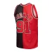 Dennis Rodman Chicago Bulls Mitchell & Ness Hardwood Classics 1995/96 Split Swingman Trikot