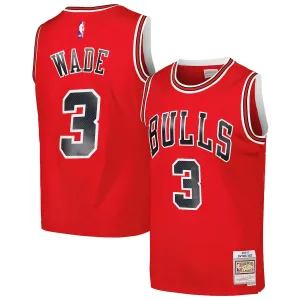 Dwyane Wade Chicago Bulls Mitchell & Ness 2016/17 Klassische Edition Swingman-Jersey - Rot