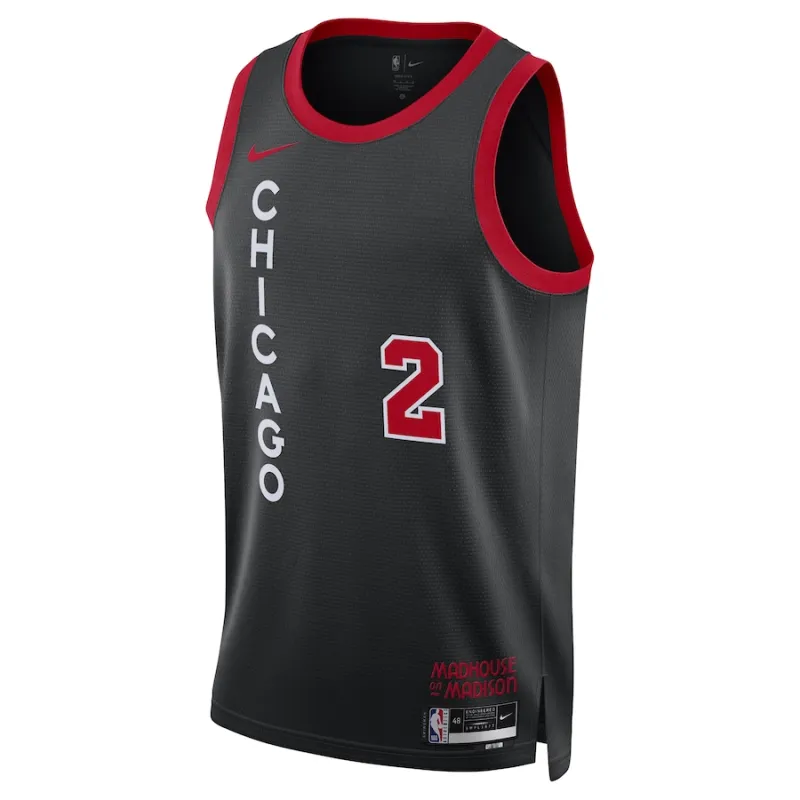 Lonzo Ball Chicago Bulls City Edition Trikot 2023-24 - Unisex