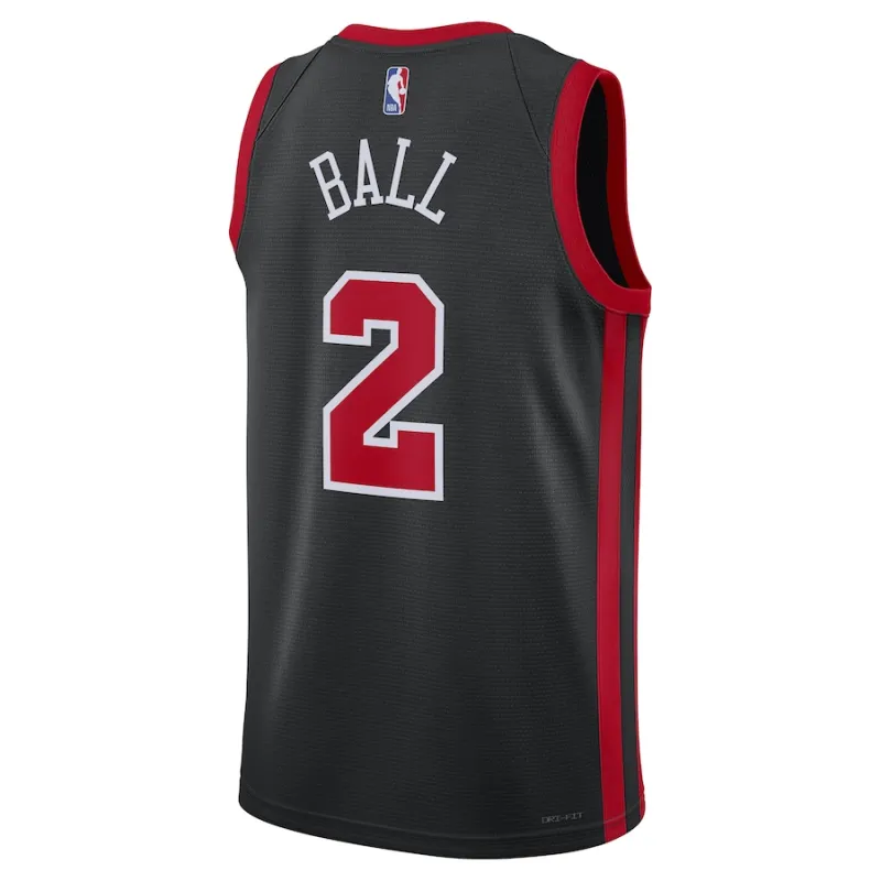 Lonzo Ball Chicago Bulls City Edition Trikot 2023-24 - Unisex
