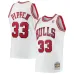 Scottie Pippen Maillot Swingman des Hardwood Classics des Chicago Bulls Mitchell & Ness - Blanc