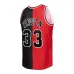 Scottie Pippen Camiseta Swingman Split de los Hardwood Classics 1997/98 de los Chicago Bulls Mitchell & Ness - Rojo/Negro