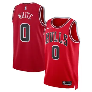 Chicago Bulls Maglia Swingman Coby White - Edizione Icon - Rossa