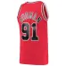 Chicago Bulls Dennis Rodman Swingman Trikot - Rot