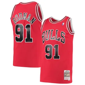 Chicago Bulls Maglia Swingman Dennis Rodman - Rossa