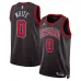 Chicago Bulls Coby White Swingman Trikot - Statement Edition - Schwarz